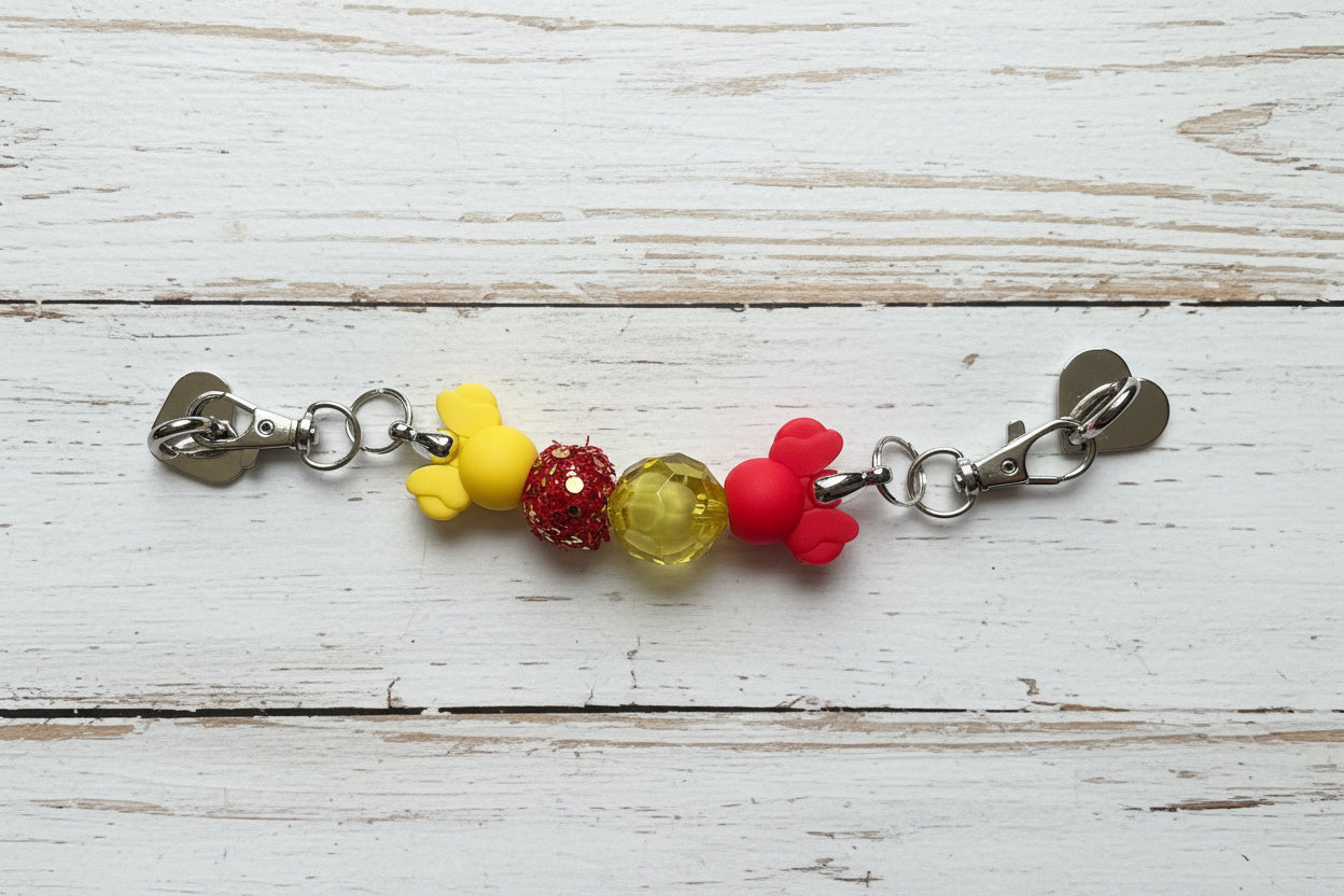 Stick on charm hook
