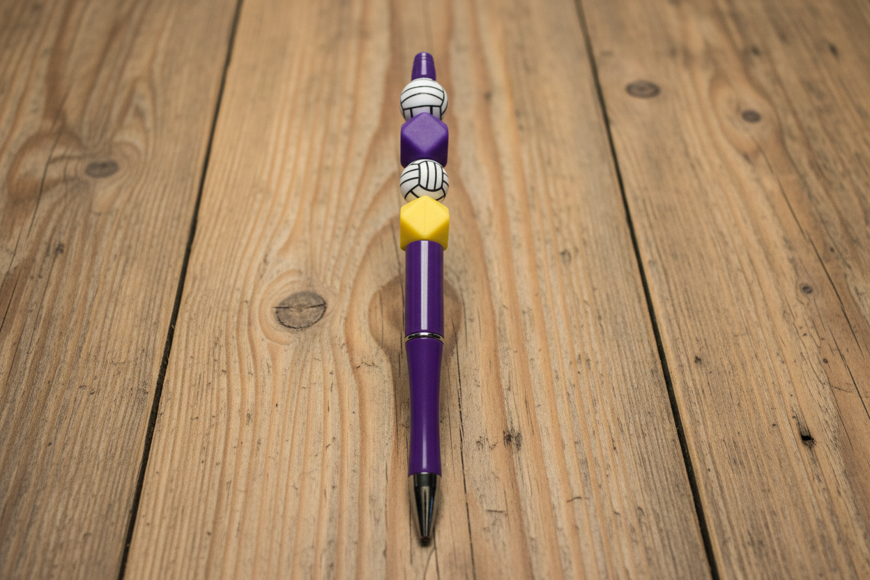 Beaded pen