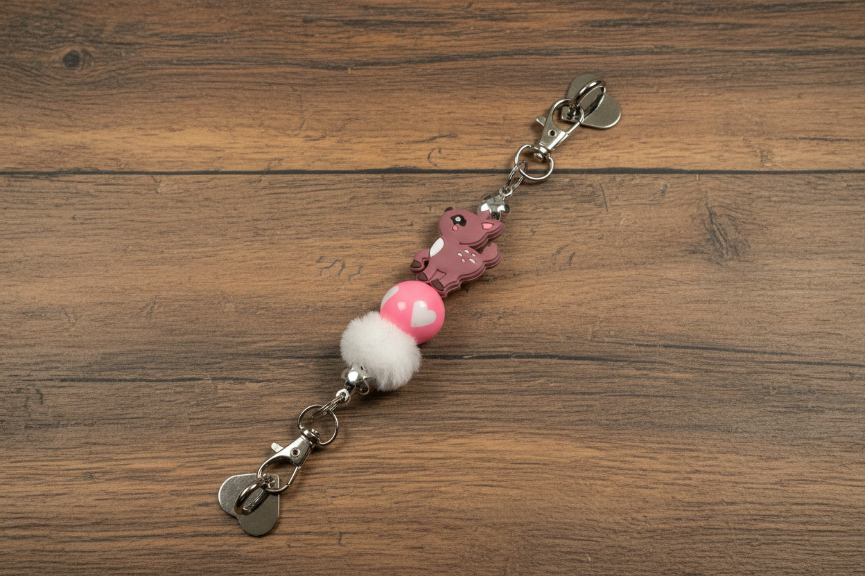 Stick on charm hook