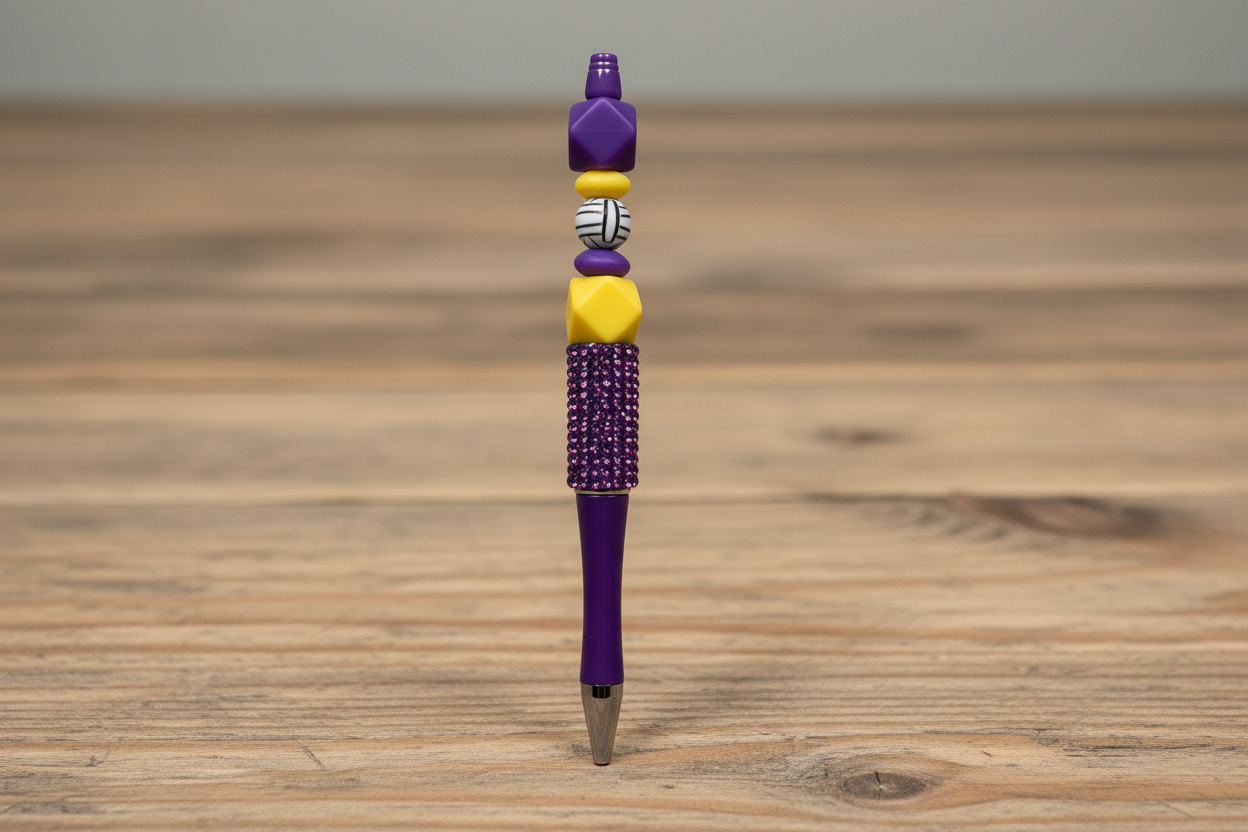 Beaded pen