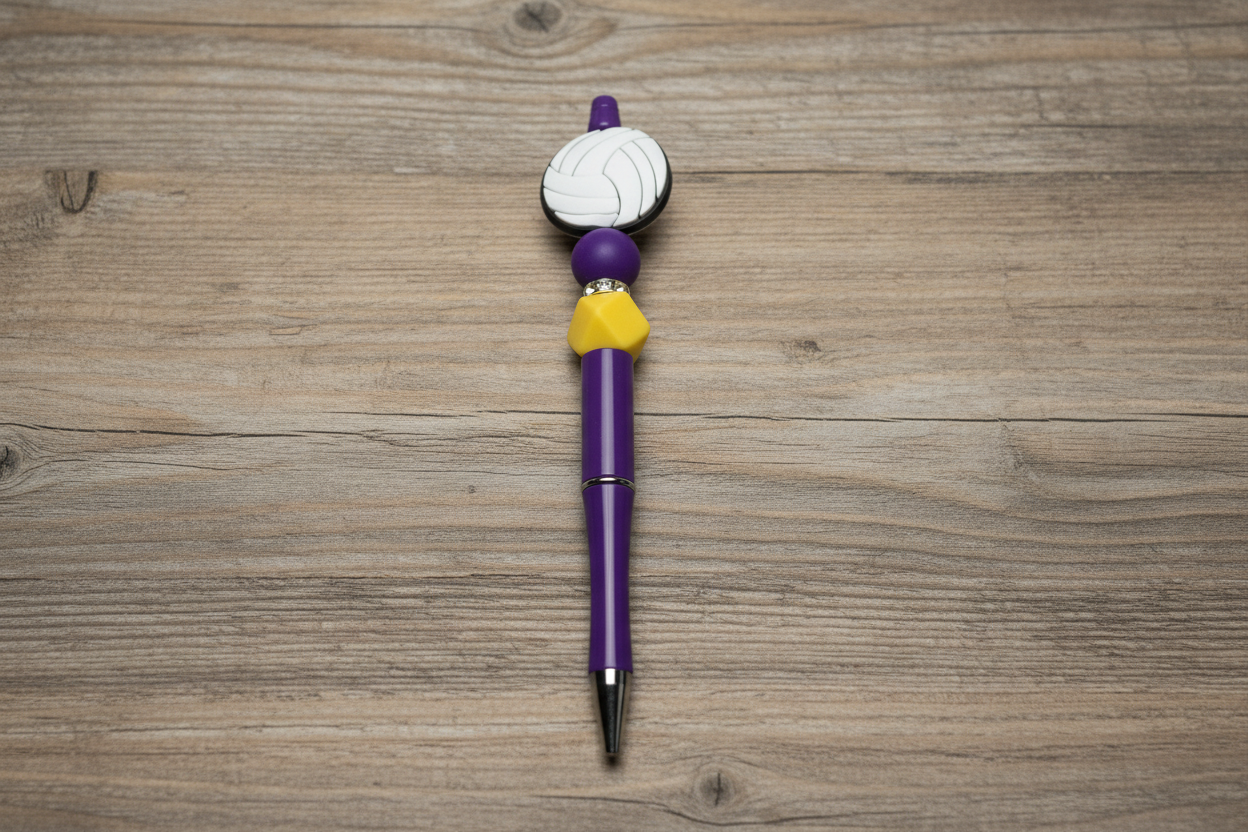 Beaded pen