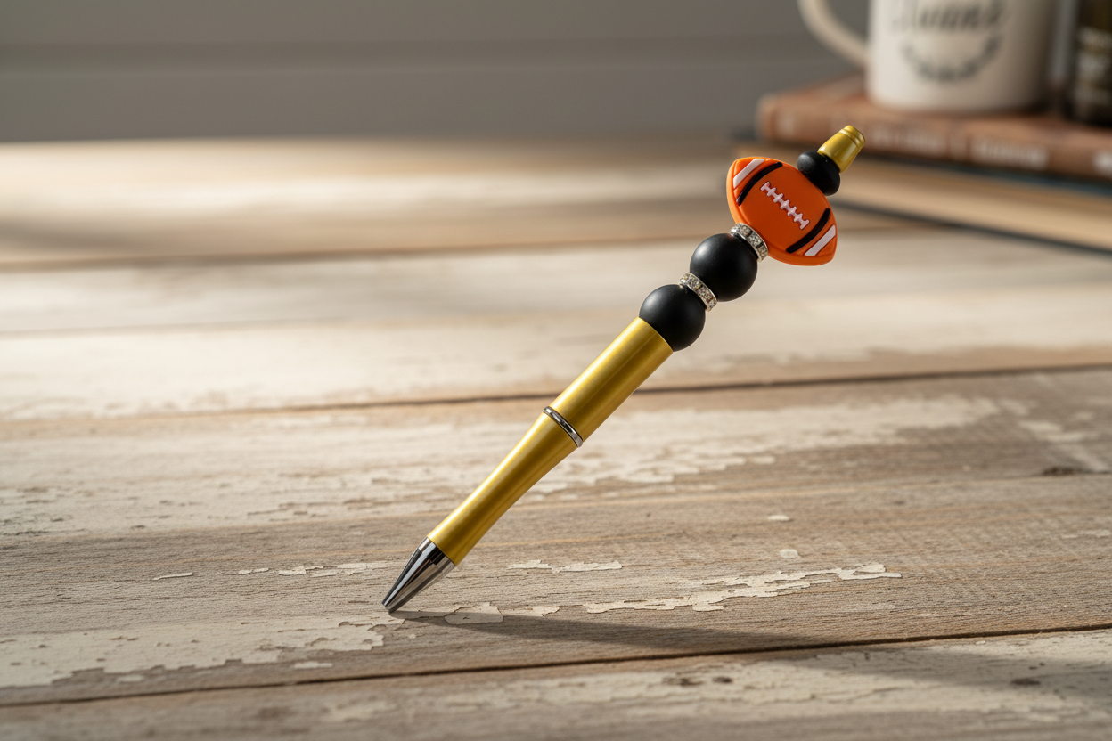 Beaded pen
