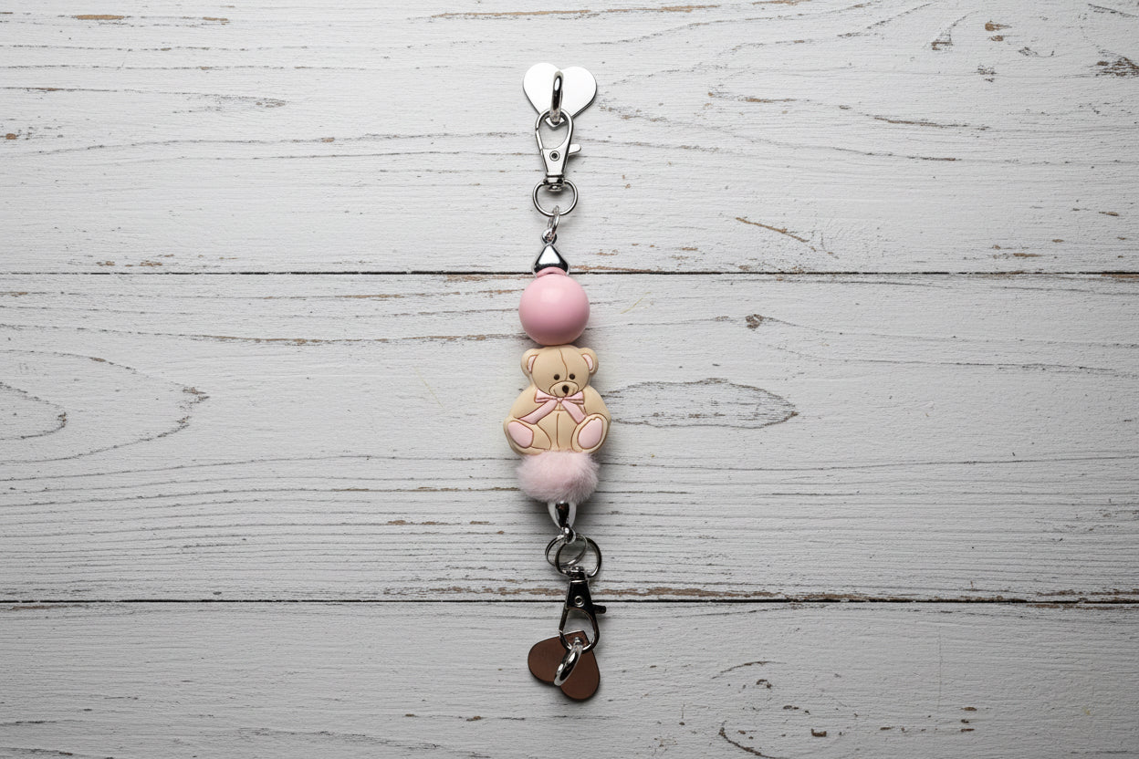 Stick on charm hook