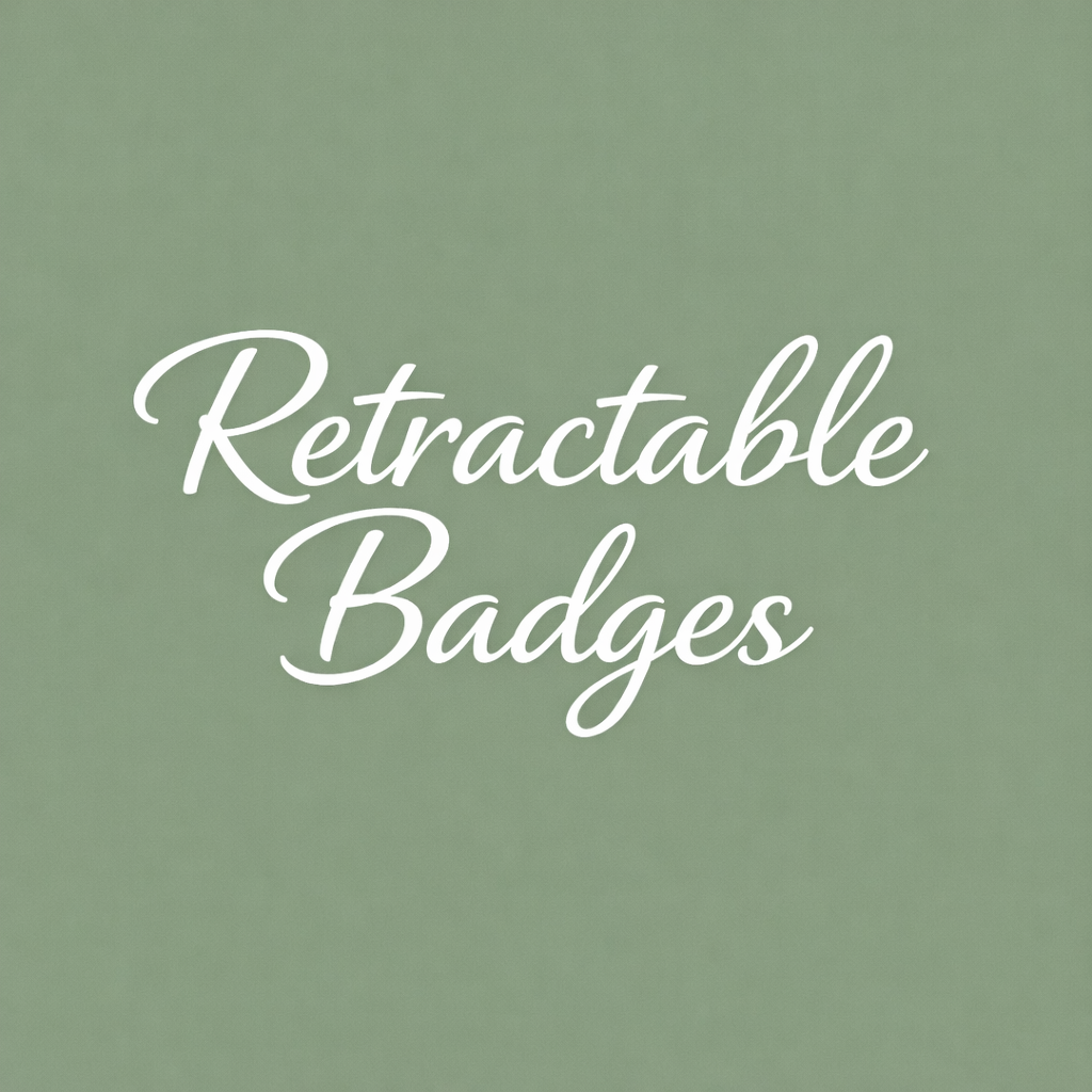 Beaded Retractable Badge Reels