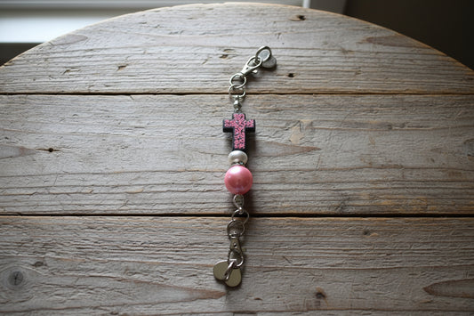 Stick on charm hook