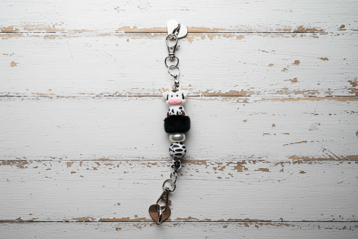 Stick on charm hook