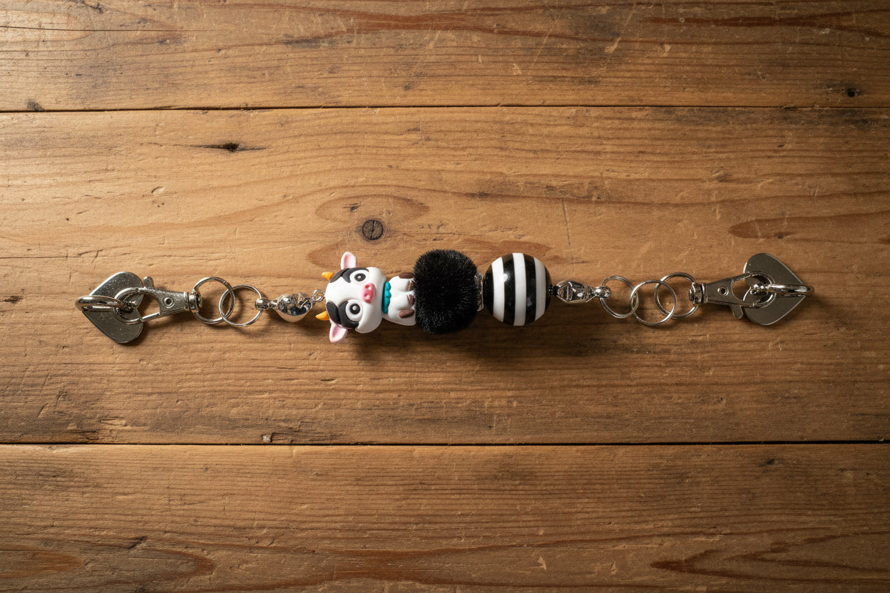 Stick on charm hook