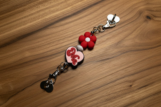 Stick on charm hook