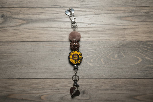 Stick on charm hook
