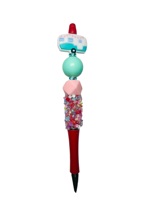 Beaded pen